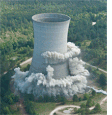 American Recovery and Reinvestment Act removal of K Area Cooling Tower