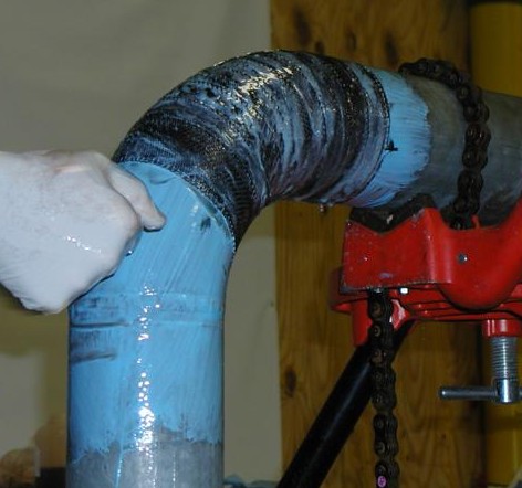Diamond Wrap Pipe Photo